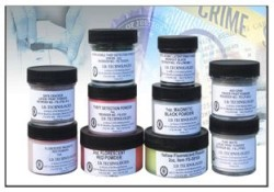 Silver / Red Latent Print Powders - 2oz