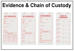 Labels - Evidence & Chain of Custody