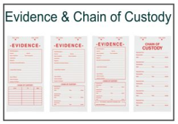 Evidence & Chain of Custody - Labels