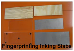 Fingerprint Inking Slabs