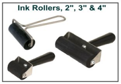 Fingerprint Paste Ink Rollers / Brayers