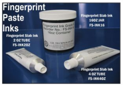 Fingerprint Inks, Cleaner, Toweletts and Supplies