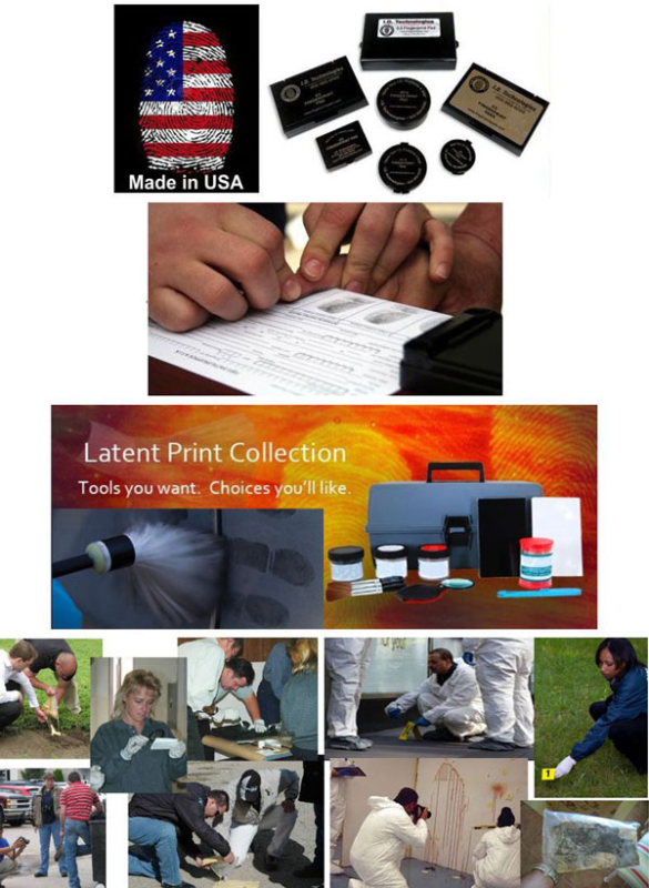 Evidence Collection, Fingerprinting and Forensic Supplies