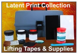 Latent Print Products, Gel Lifters and Lifting Tapes
