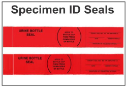 Seals - Specimen Security/Identification 