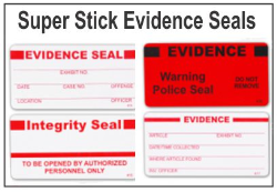 Seals - Precut Super-Stick Evidence 