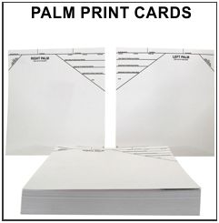 Palm Print Cards
