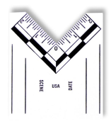 Photo Scale - Adhesive L-Shaped