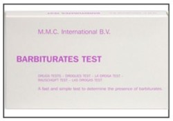 Barbiturates Test (Kit C)
MMC BAR Barbiturates Test - 10 ampoules/box