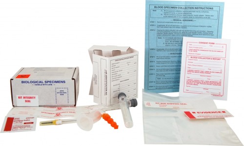 Blood Specimen Collection Kit - 2 Blood Tubes - 25/case