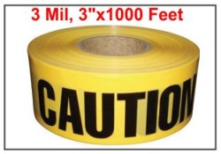 CAUTION Barrier Tape