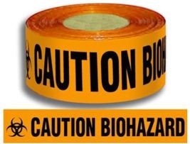 CAUTION BIOHAZARD Tape