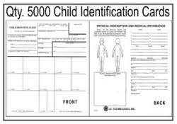 Child ID Fingerprint Cards
Child Identification Fingerprint Cards
Child Identification Cards