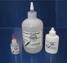 1 oz. Concrete Evidence Liquid Developer, Liquid Cyanoacrylate
