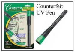 UV Counterfeit Detector Pen