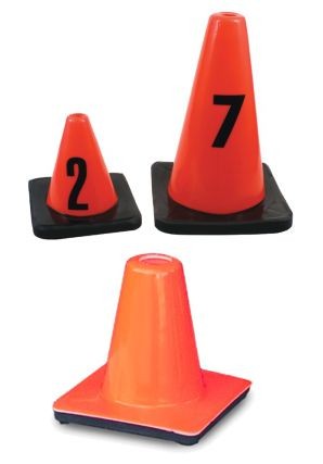 6" Crime Scene Cones - Numbers 1-8
Evidence Marking Cones
Crime Scene Marking Cones
Cone to mark for evidence