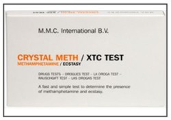 MMC-MEX Crystal Meth/XTC Test - 10 ampoules/box