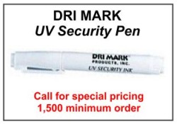 DriMark UV Security Marking Pen