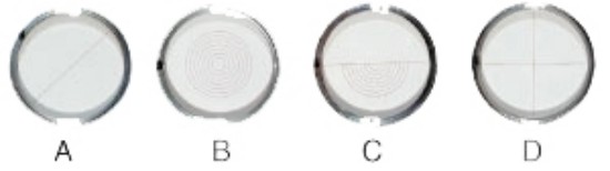 Crosshair Disc (two crossing lines)