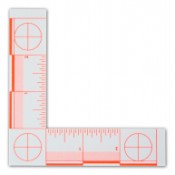 Photomacrographic Scale
Fluorescent L-Shaped Photomacrographic Scale