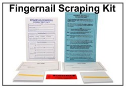 Fingernail Scraping Collection Kit