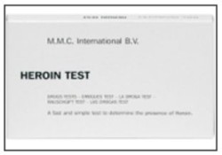 MMC Heroin Test - 10 ampoules/box