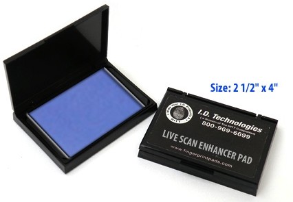 Live Scan Enhancer Pads