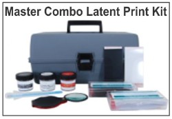 Basic 3 Magnetic Latent Print Kit - Hinged Lifters