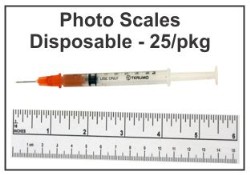 Photo Scales - Disposable - 25/pkg