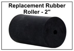 2" Replacement Rubber Roller