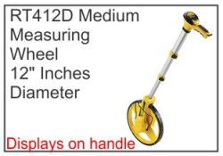 RT412D Measuring Wheels - Medium, 12 inches
