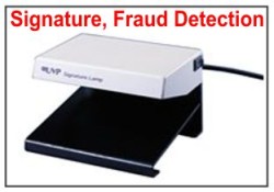 Fraud Detection and Signature Verification UV lamp
Signature Verification UV lamp