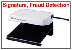 Fraud Detection and Signature Verification UV lamp
Signature Verification UV lamp