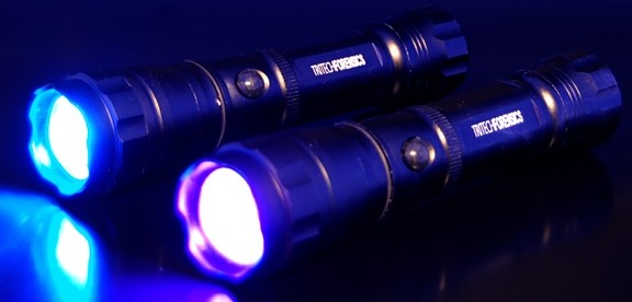 Tactical UV light
TRIBRITE 460 Tactical bright blue