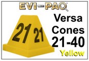 Versa Cones Yellow 21-40