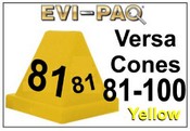 Versa Cones Yellow 81-100