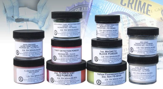 Latent Print Powders 
Gold Latent Print Powders