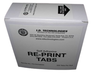 Fingerprint Card Reprint Tabs
Re-Print Tabs
Applicant Reprint Tabs
Reprint Tabs