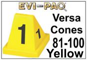 Versa Cones Yellow 81-100